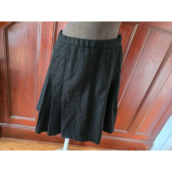 Pendleton Womens Classic Black Wool Skirt Size 14 - Picture 1 of 5